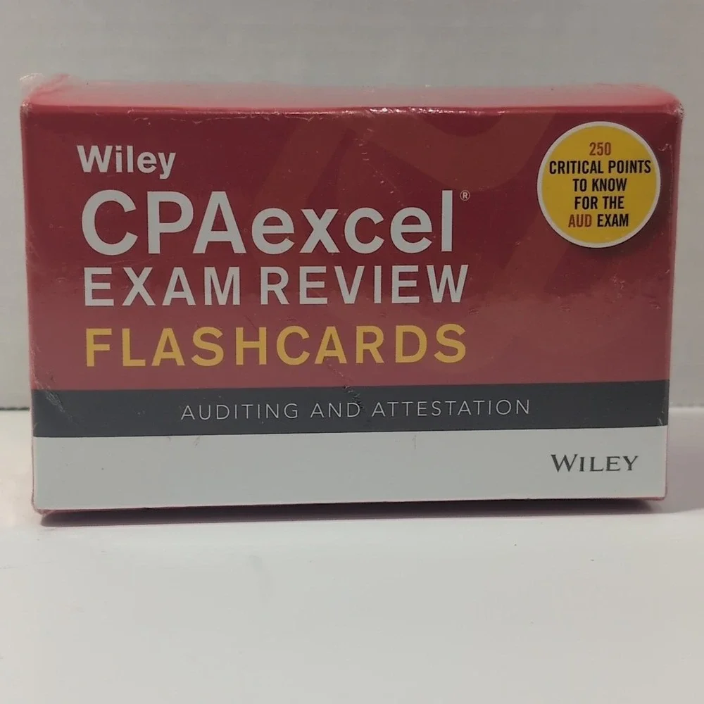 Brand New Wiley CPAexcel‎ Exam Review August 2017 Flashcards Regulation For CPA